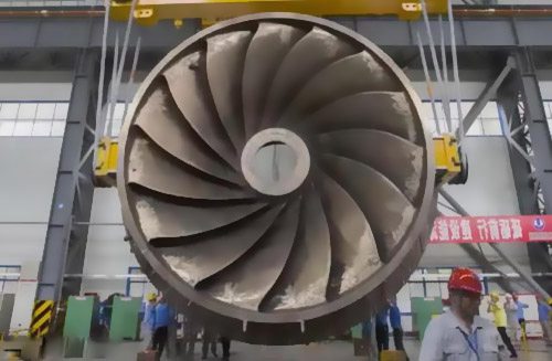 百萬千瓦級水輪機(jī)設(shè)備風(fēng)葉